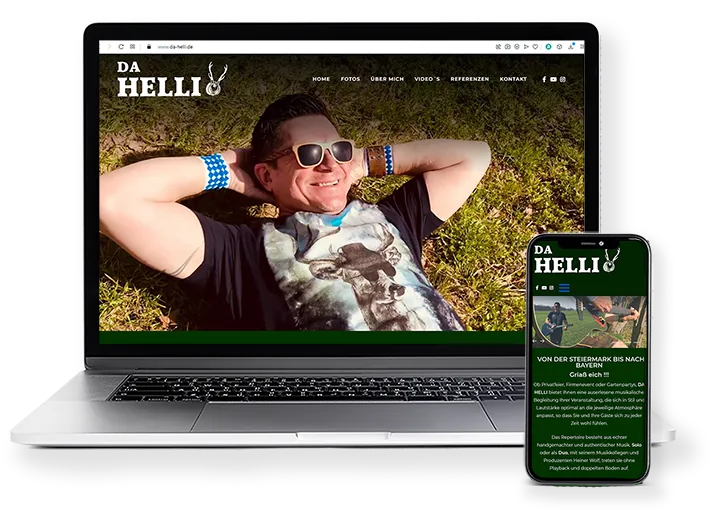 Webdesign Referenz da-helli.de